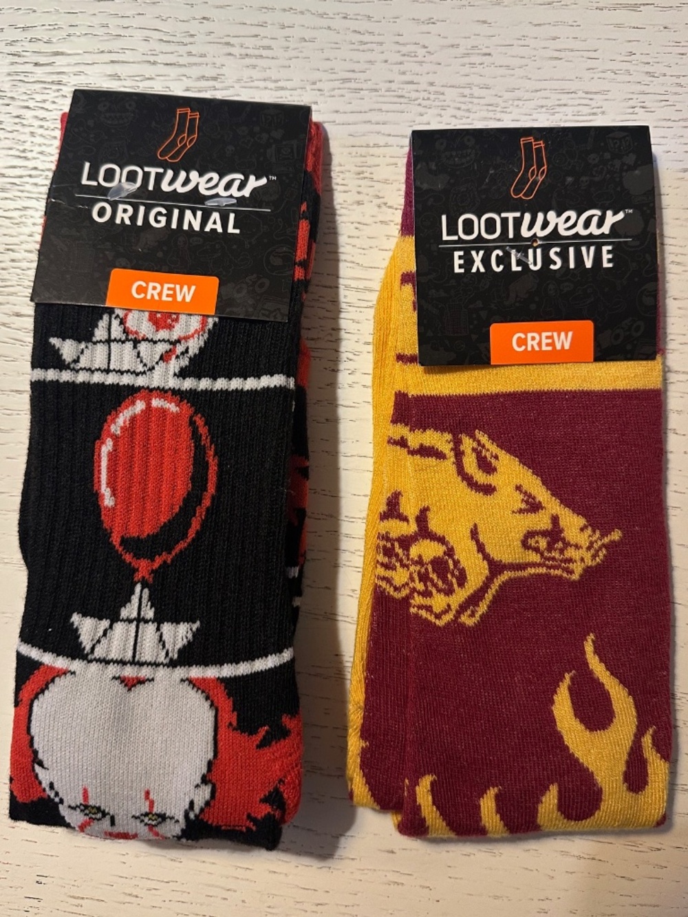 IT and Buffy the Vampire Slayer Crew Socks
